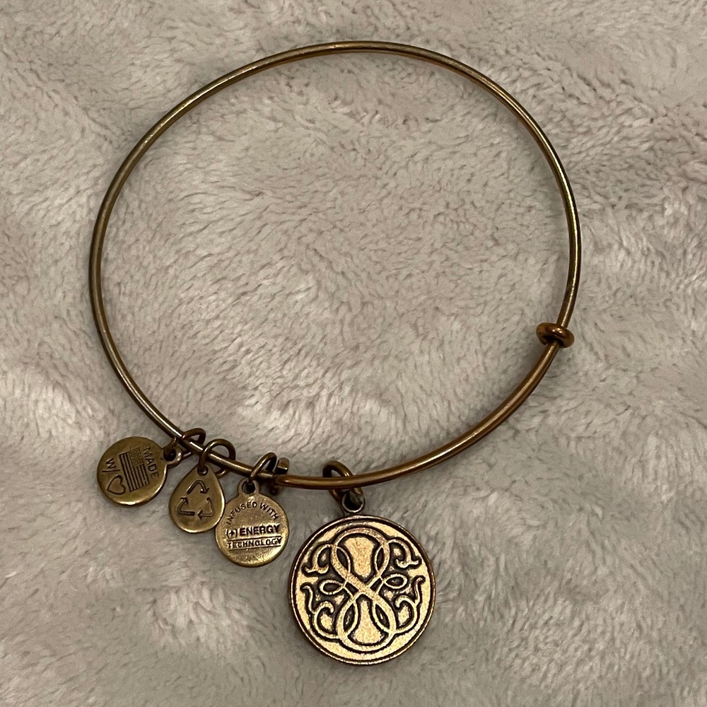 Alex and Ani "Path of Life" Charm Bangle Bracelet
